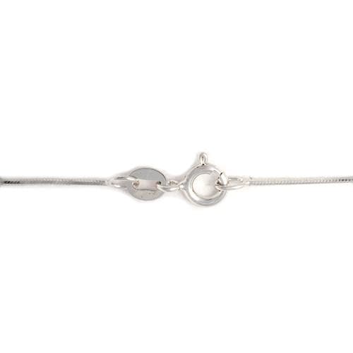 Sterling Silver Snake Chain 18" Clasp - Maui dIvers Jewlery