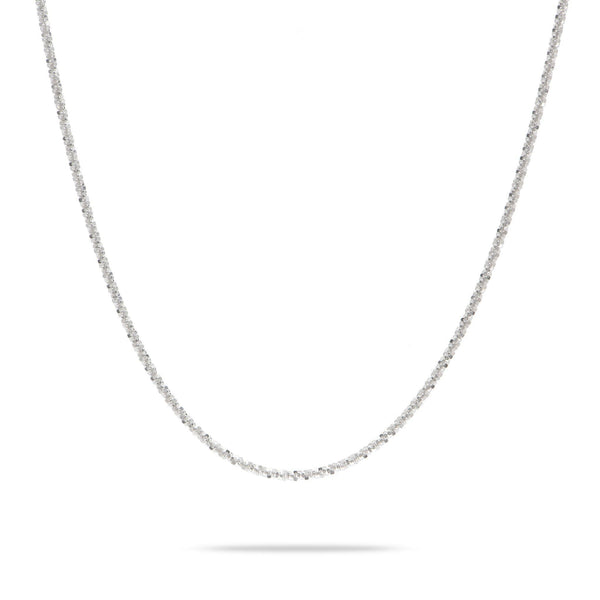 Sterling Silver Adjustable Margarita Chain in 24" 1.5mm - Maui Divers Jewelry