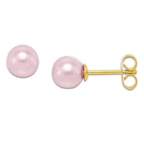 Pick A Pearl Earrings in Gold