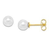 Pick A Pearl Earrings in Gold