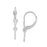Earring Mountings in 14K White Gold - Maui Divers Jewelry