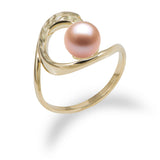 Pick a Pearl Ring in 14K Yellow Gold with Pink Pearl - Maui Divers Jewelry