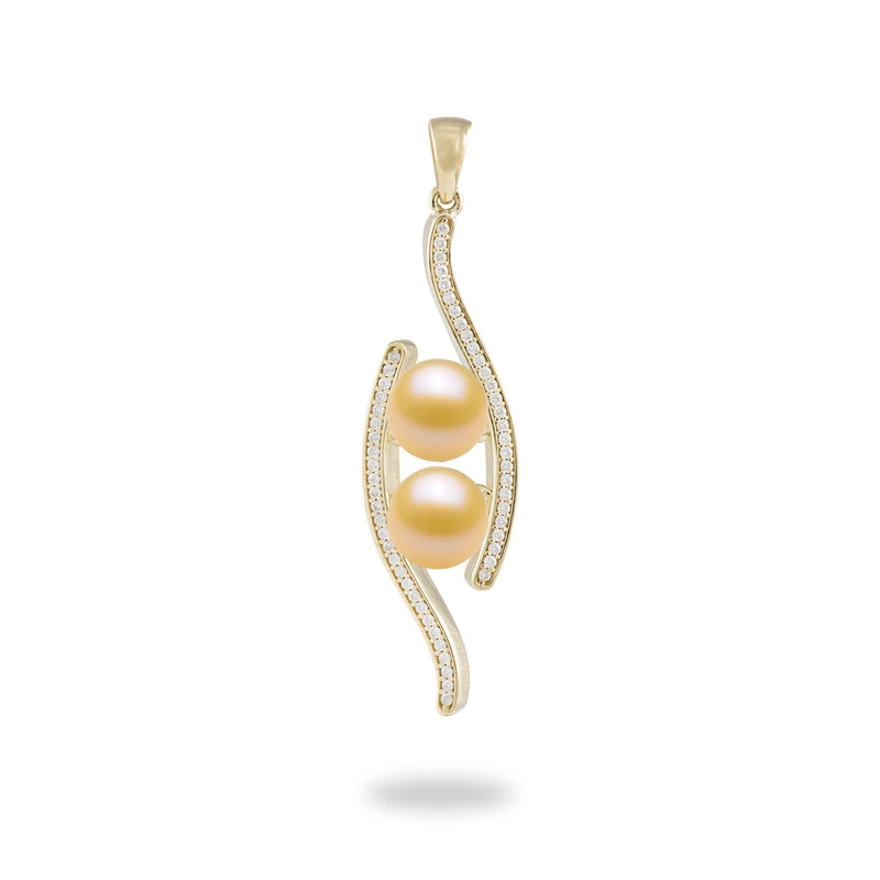 Pick A Pearl Pendant in Gold