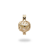 Starfish Cage Mounting in 14K Yellow Gold-[SKU]