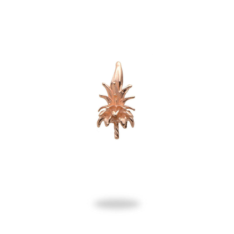 Pick-a-Pearl Pineapple Crown Pendant in Rose Gold - Maui Divers Jewelry