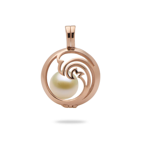 Pick A Pearl Nalu Pendant in Rose Gold - 15mm