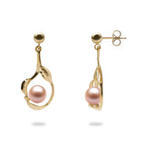 Sample picture with pink/peach pearls