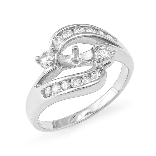 Pick A Pearl Ring in White Gold with Diamonds - Maui Divers Jewelry