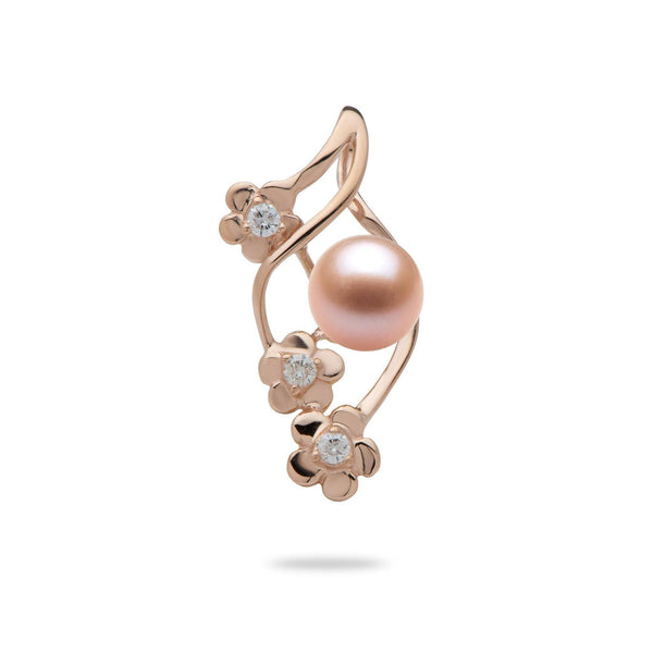 Sample picture with pink/peach pearls