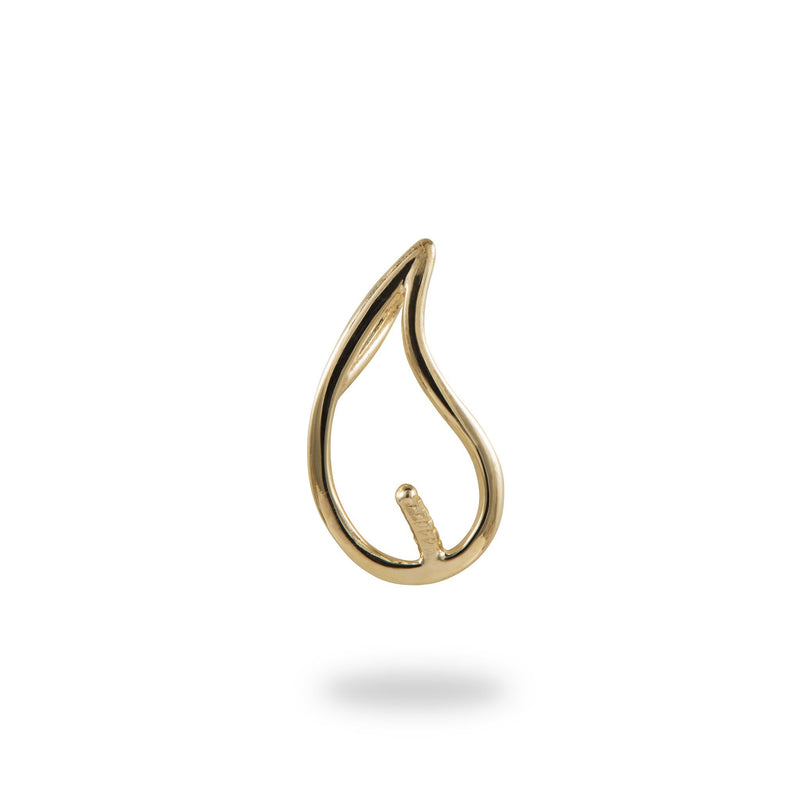 Pick A Pearl Rain Drop Pendant in Gold - Maui Divers Jewelry
