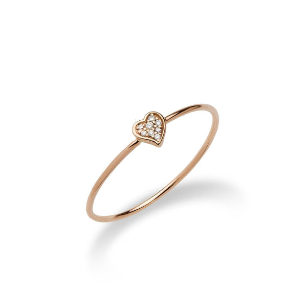 Diamond Pave Ring in Rose Gold-Maui Divers Jewelry