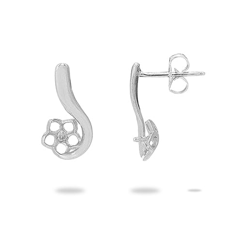 Pick A Pearl Earrings in Sterling Silver - Maui Divers Jewelry