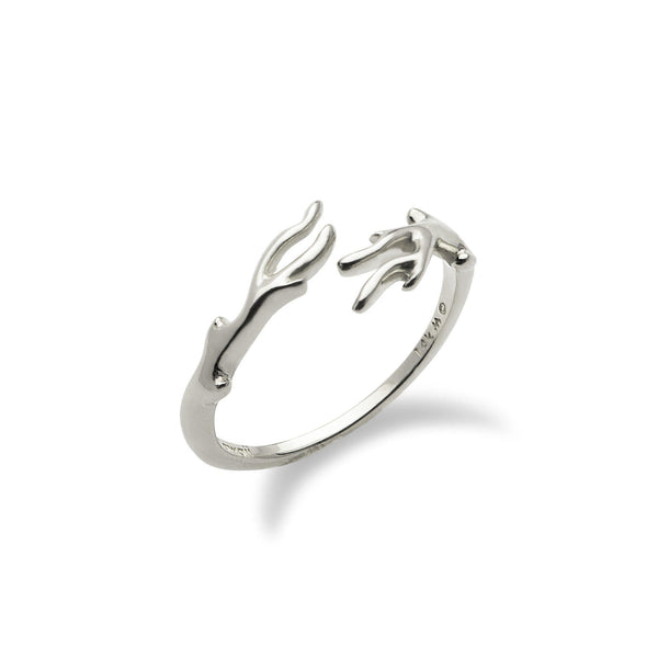 Hawaiian Heritage Ring in White Gold-Maui Divers Jewelry